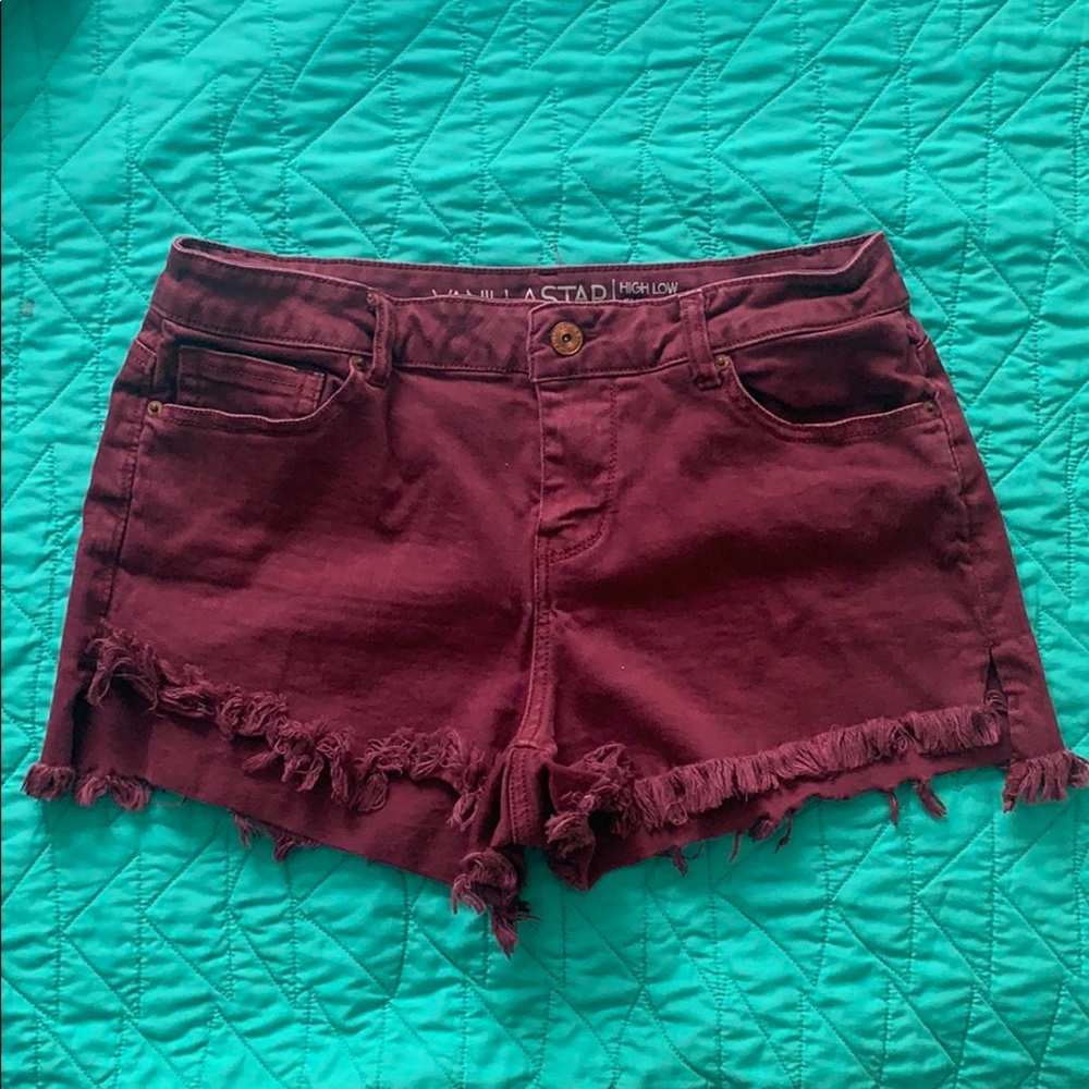 Maroon shorts